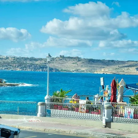 Modern 1br Stylish Maisonette With Yard - Bugibba Promenade * St Paul's Bay